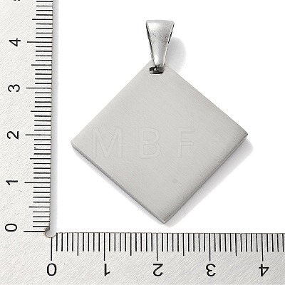 Christmas 304 Stainless Steel Pendants STAS-Z098-44P-1