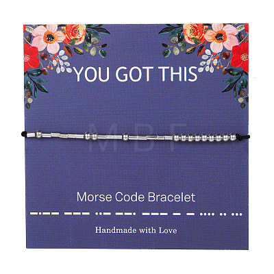You Got This Morse Code Bracelets FS-WG6A0C8-07-1