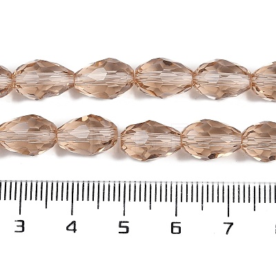 Transparent Glass Beads Strands EGLA-N013-T6mm-D23-1