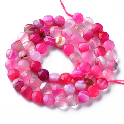 Natural Agate Beads Strands G-N326-98I-1