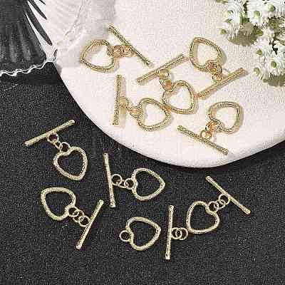 SHEGRACE Brass Toggle Clasps XGRQ2C450-400G-1