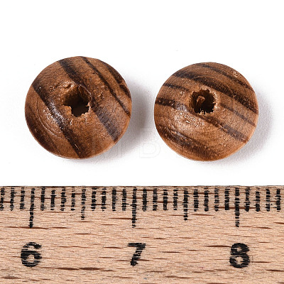 Pine Wood Beads WOOD-N018-01A-1