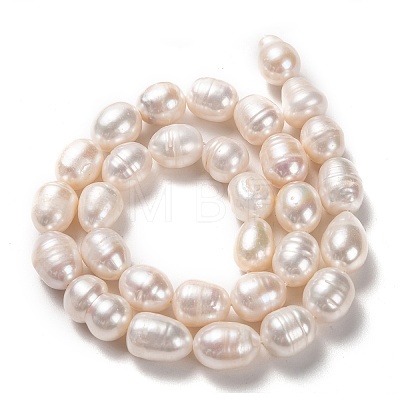 Natural Cultured Freshwater Pearl Beads Strands PEAR-L033-86-01-1