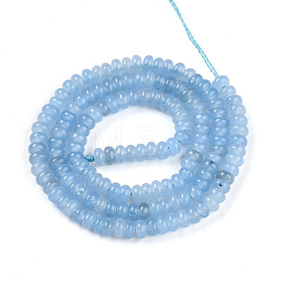 Dyed Natural White Jade Beads Strands G-T139-57A-05-1