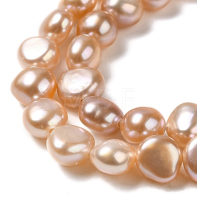 Natural Cultured Freshwater Pearl Beads Strands PEAR-E017-38A-1