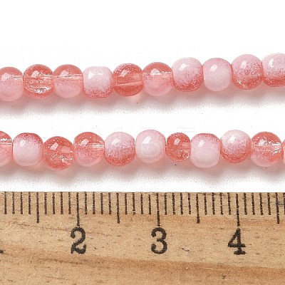 Crackle Glass Beads Strands GLAA-U001-4mm-13-1