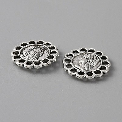 Tibetan Style Zinc Alloy Filigree Joiners FIND-TAC0010-29AS-1