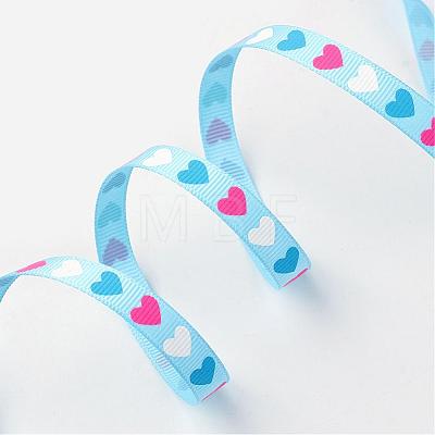 Polyester Grosgrain Ribbon SRIB-D060-9mm-03-1