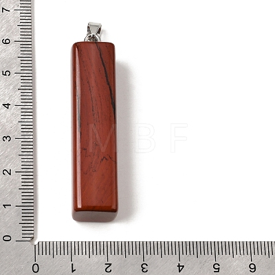 Natural Red Jasper Big Pendants G-F820-03P-02-1