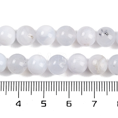 Natural White African Opal Beads Strands G-P457-C03-03-A-1