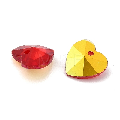 Faceted Glass Charms RGLA-L026-B19-1
