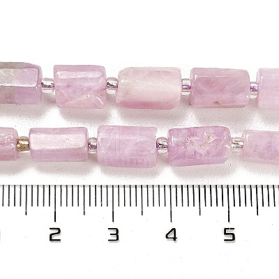 Natural Kunzite Beads Strands G-G068-A12-01-1