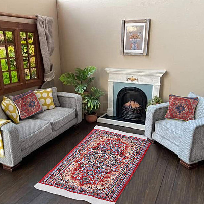 Turkish Style Mini Nylon Carpets AJEW-TA0003-66B-1