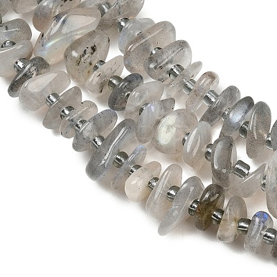 Natural Labradorite Beads Strands GG-CBA3A44-B07-01-1