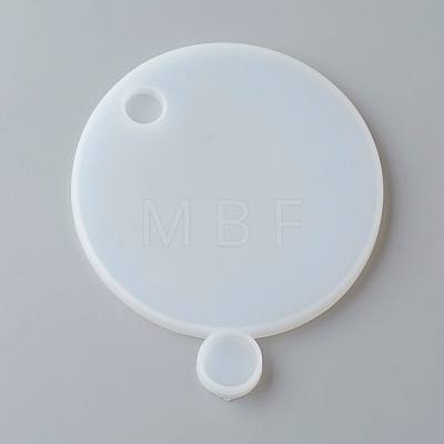 Round Lid Silicone Molds AJEW-D046-01-1