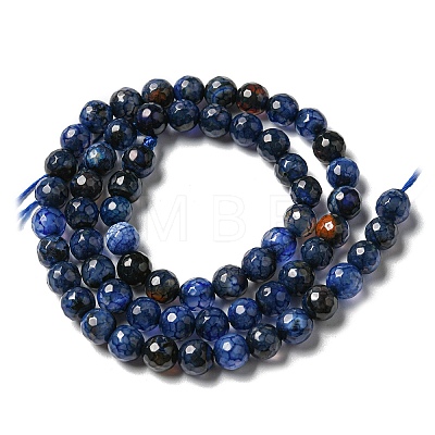 Natural Agate Beads Strands G-C082-A01-12-1