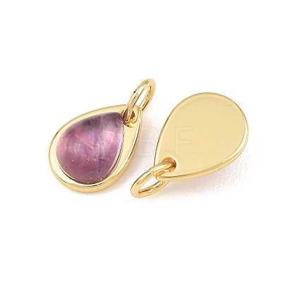 Natural Amethyst Pendants GG-CBA110A-07G-01-1