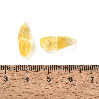 Two Tone Imitation Gemstone Style Acrylic Beads AC-CBA6852-01F-1