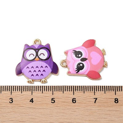 Alloy Enamel Pendants ENAM-C020-01-1