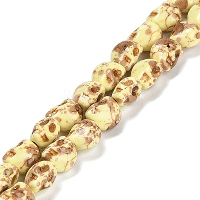 Synthetic Turquoise Beads Strands TURQ-F019-02B-1