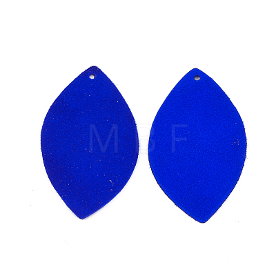 Eco-Friendly Sheepskin Leather Pendants FIND-T045-18C-1