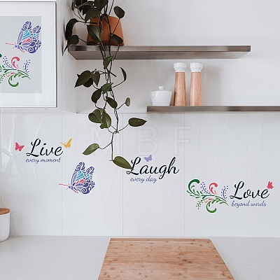 Plastic Reusable Drawing Painting Stencils Templates DIY-WH0172-950-1