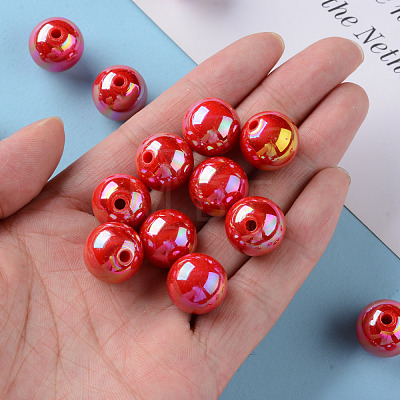 Opaque Acrylic Beads MACR-S370-D16mm-A14-1
