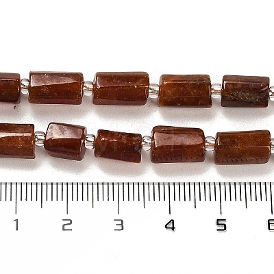 Natural Garnet Beads Strands G-G068-A16-01-1