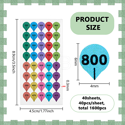 Paper Self Adhesive Stickers DIY-WH0349-597-1