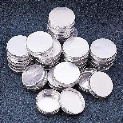 60ml Round Aluminium Tin Cans CON-PH0001-06C-1