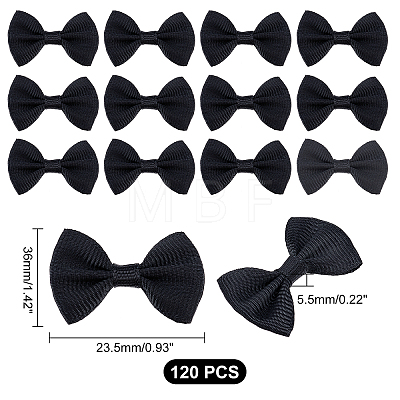   120Pcs Cloth Bowknot Tie AJEW-PH0003-75-1