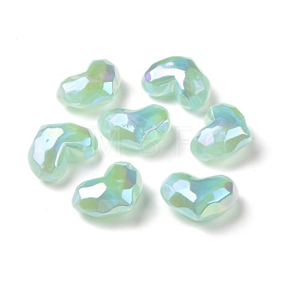 Opaque Acrylic Beads OACR-A010-12D-1