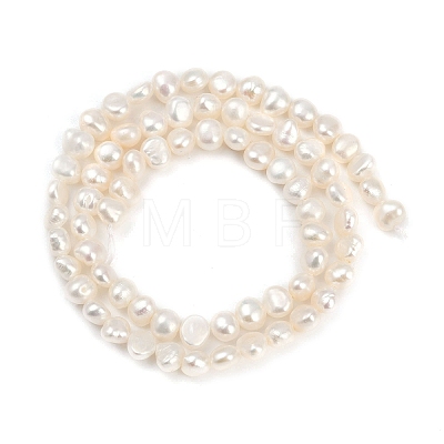 Natural Cultured Freshwater Pearl Beads Strands PEAR-P064-19D-13A-1