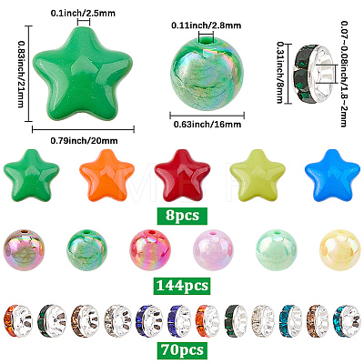DIY Beads Findings Kits DIY-BM0002-24-1