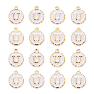 Golden Plated Alloy Charms ENAM-S118-01U-1