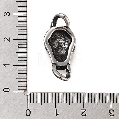 Retro 304 Stainless Steel Halloween Skull Links STAS-L274-015AS-02-1