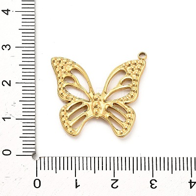 304 Stainless Steel Crystal Rhinestone Pendants STAS-P385-05D-G-1