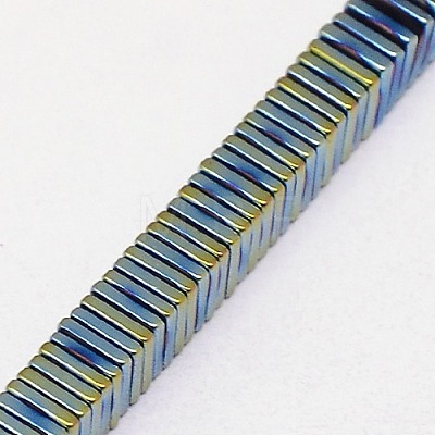 Electroplate Non-magnetic Synthetic Hematite Heishi Beads Strands G-J171A-2x2mm-04-1