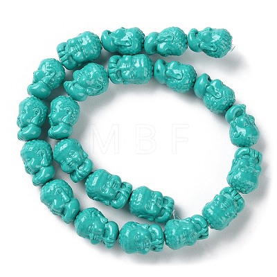 Carved Synthetic Coral Beads CORA-R021-06-1