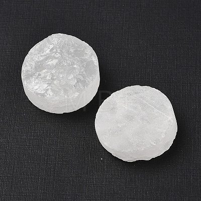 Natural Quartz Crystal Cabochons G-K338-39E-03-1