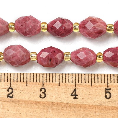 Natural Rhodonite Beads Strands G-N342-38-1