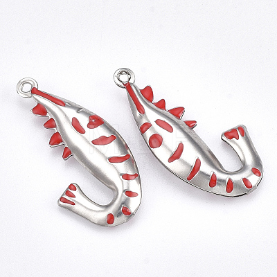 304 Stainless Steel Pendants STAS-T039-07A-1