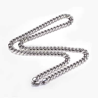 304 Stainless Steel Necklaces NJEW-D281-23P-1