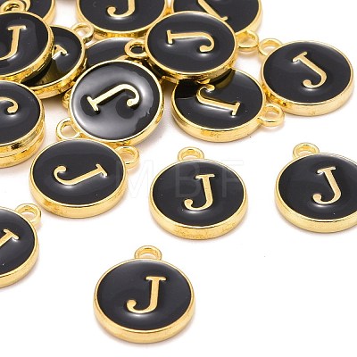 Golden Plated Alloy Charms X-ENAM-S118-02J-1