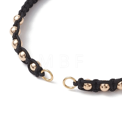 Polyester Braided Bead Bracelet Making AJEW-JB01250-02-1