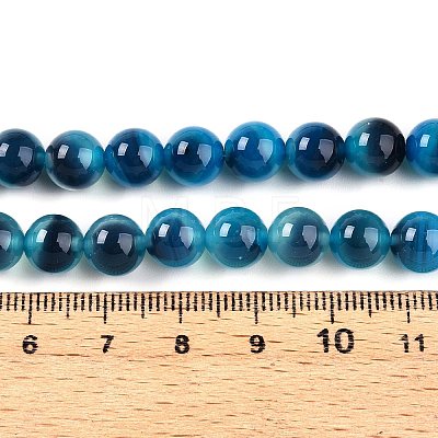 Dyed Natural Agate Beads Strands G-T141-14B-1