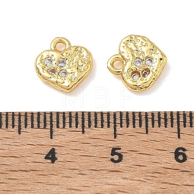 Brass Rhinestone Pendants FIND-H068-01G-1