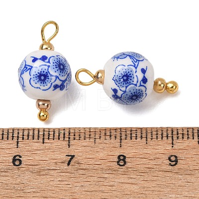 Handmade Porcelain Pendants PR-CBA8966-06G-1