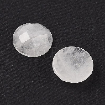 Natural Quartz Crystal Rock Crystal Cabochons G-C146-03M-1