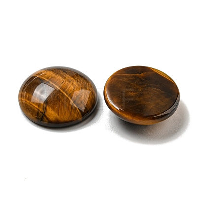 Natural Tiger Eye Cabochons G-C115-02A-36-1